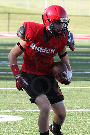 Harmony Grove Football Team Camp (Practice) 7-15-2014 (©Justin Manning) JWM_134