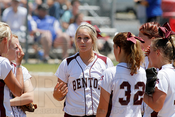 Benton vs. Mountain Home 6A State Softball Playoffs 5-11-13 (© Justin Manning) JWM0148