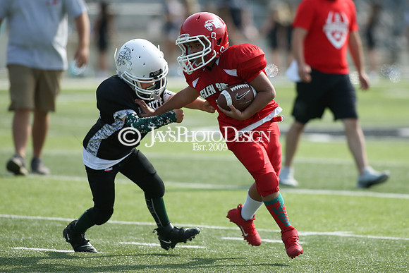 Glen Rose @ Bauxite peewee 3rd Grade football_0018