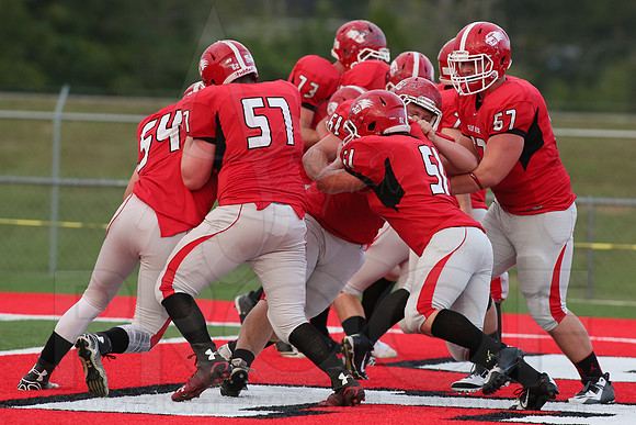 Bismarck @ Glen Roe (Homecoming) (Day Ceremony) 10-10-2014 (©Justin Manning) JWM_0050