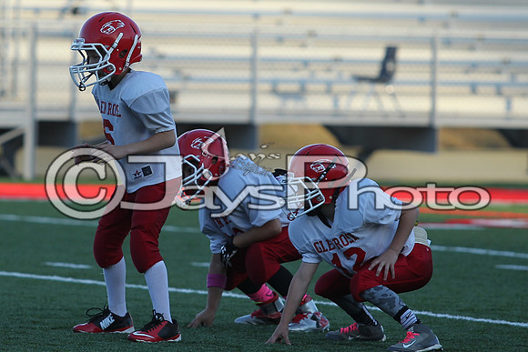 Poyen @ Glen Rose Peewee Football 10-19-2015 (©Justin Manning) JWM_0217