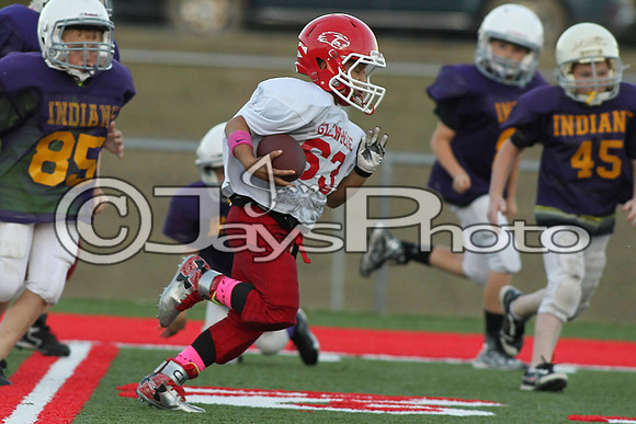 Poyen @ Glen Rose Peewee Football 10-19-2015 (©Justin Manning) JWM_0369