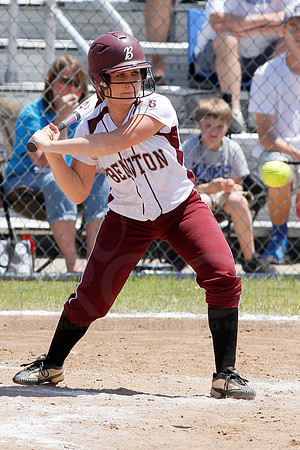 Benton vs. Mountain Home 6A State Softball Playoffs 5-11-13 (© Justin Manning) JWM0104