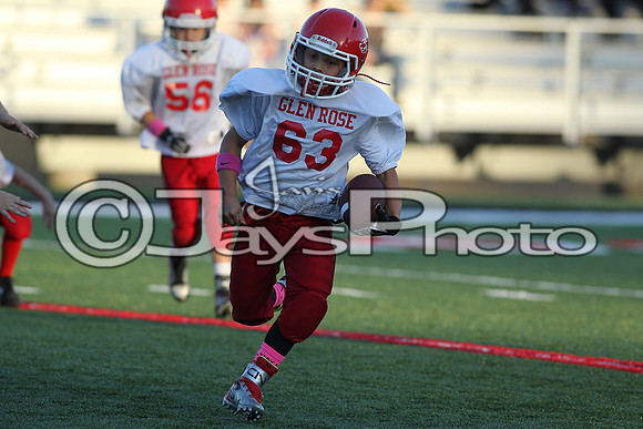 Poyen @ Glen Rose Peewee Football 10-19-2015 (©Justin Manning) JWM_0204