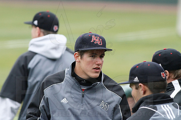 ASU @ UALR baseball 3-17-13 (© Justin Manning) JWM0264