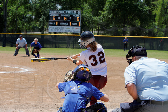 Benton vs. Mountain Home 6A State Softball Playoffs 5-11-13 (© Justin Manning) JWM0201