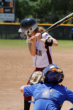 Benton vs. Mountain Home 6A State Softball Playoffs 5-11-13 (© Justin Manning) JWM0200