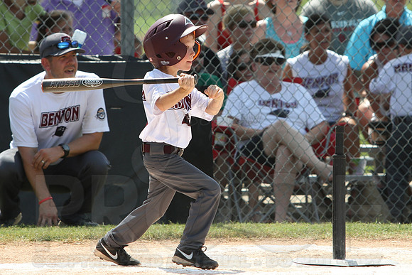 Benton vs. Mountain Home 5-6 year old All Stars 7-12-2014 (©Justin Manning) JWM_121
