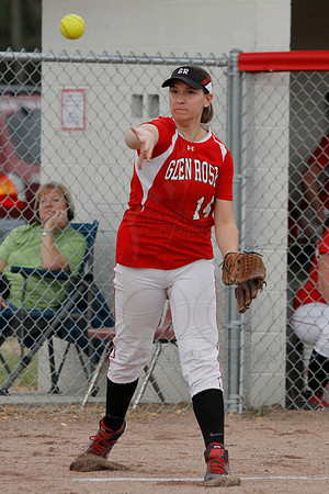 Harmony Grove @ Glen Rose softball 3-31-2014 (© Justin Manning) JWM_0133