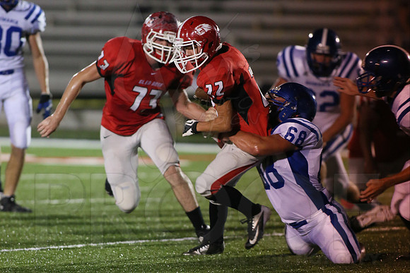 Bismarck @ Glen Roe (Homecoming) (Day Ceremony) 10-10-2014 (©Justin Manning) JWM_0239