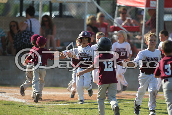 Benton vs. Beebe 6 year old All-Stars 6-28-2015 (©Justin Manning) JWM_0241