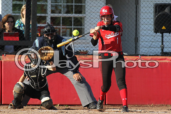 Bauxite @ Harmony Grove softball 4-21-2015 (©Justin Manning) JWM_0380