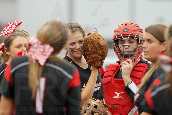 Rose Bud vs. Harmony Grove Regional Softball 5-9-2014 (© Justin Manning) JWM_0185