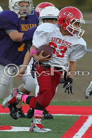 Poyen @ Glen Rose Peewee Football 10-19-2015 (©Justin Manning) JWM_0368