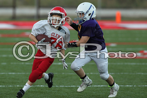 Poyen @ Glen Rose Peewee Football 10-19-2015 (©Justin Manning) JWM_0324