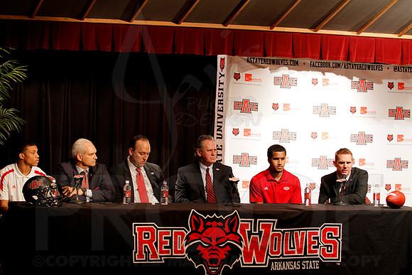 ASU Coach Blake Anderson Press Conference 12-19-13 (©Justin Manning) (©Justin Manning) JWM_0297