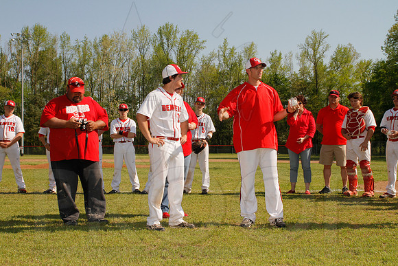 Mayflower @ Glen Rose baseball (Senior Night) 4-22-2014 (© Justin Manning) JWM_0026