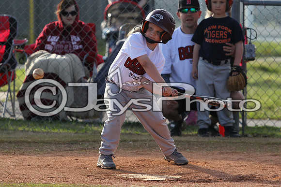 Bomb Squad vs Tigers 6-7 year old (Pitching Machine) 4-27-2015 (©Justin Manning) JWM_0110