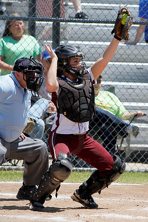 Benton vs. Mountain Home 6A State Softball Playoffs 5-11-13 (© Justin Manning) JWM0159