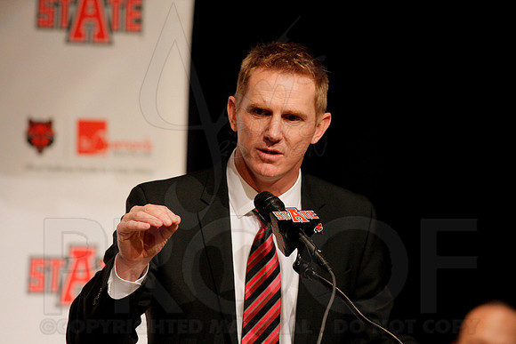 ASU Coach Blake Anderson Press Conference 12-19-13 (©Justin Manning) (©Justin Manning) JWM_0232
