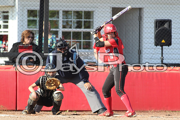 Bauxite @ Harmony Grove softball 4-21-2015 (©Justin Manning) JWM_0350