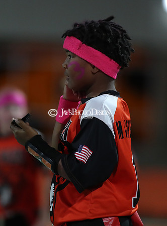 Malvern Cubs Orange vs. Malvern Cubs Black 3rd grade flag football 10-15-24_JWM_0363