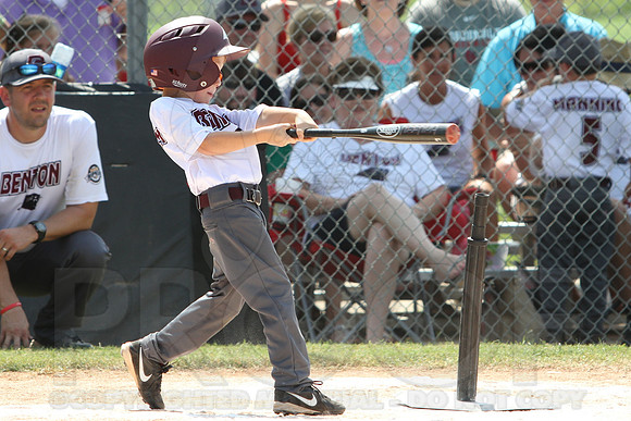 Benton vs. Mountain Home 5-6 year old All Stars 7-12-2014 (©Justin Manning) JWM_120