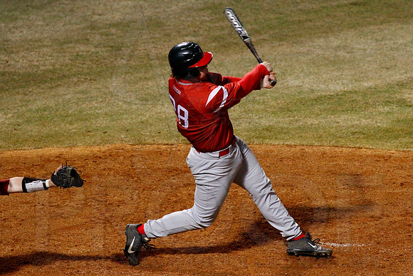 Miss Valley State @ Arkansas Baseball 3-27-13 (© Justin Manning) JWM0428