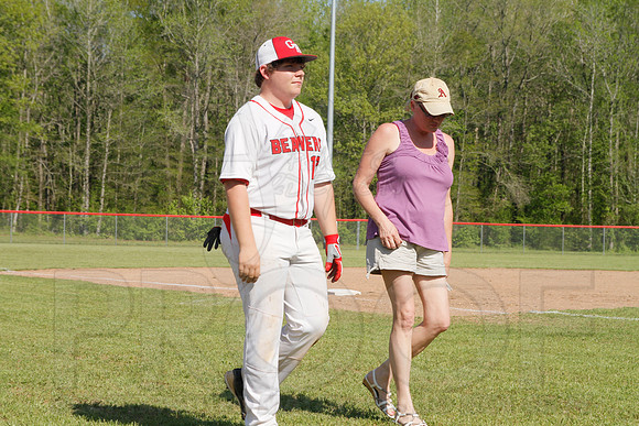 Mayflower @ Glen Rose baseball (Senior Night) 4-22-2014 (© Justin Manning) JWM_0038
