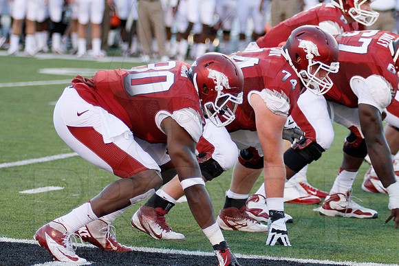 ULM @ Arkansas 9-8-12 (Justin Manning)361