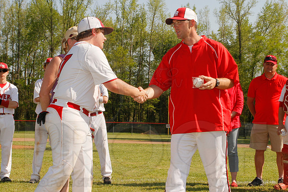 Mayflower @ Glen Rose baseball (Senior Night) 4-22-2014 (© Justin Manning) JWM_0045