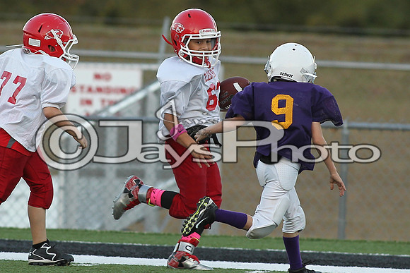 Poyen @ Glen Rose Peewee Football 10-19-2015 (©Justin Manning) JWM_0349