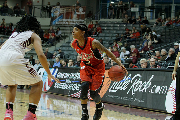 Arkansas State @ UALR Women's Basketball 3-1-2014 (© Justin Manning) JWM_0531