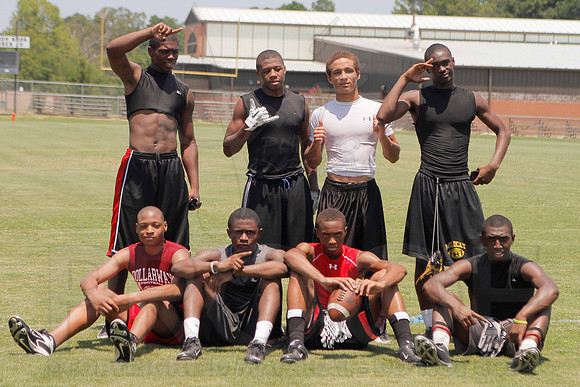 Tyrell Johnson Football Camp 7-20-12 (Justin Manning)390