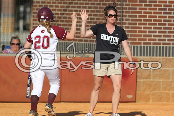 Harmony Grove @ Benton softball 4-16-2015 (©Justin Manning) JWM_0282