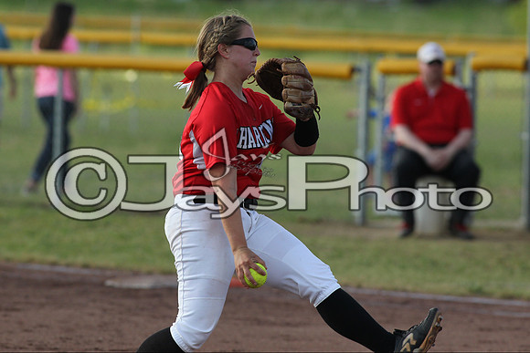 Glen Rose vs Harding Academy softball (Regionals) 5-8-2015 (©Justin Manning) JWM_0209