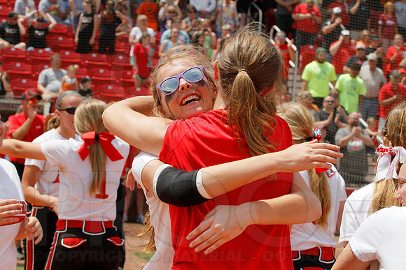 4A State Finals Softball Mena vs. Brookland 5-24-2014 (© Justin Manning) JWM_0488