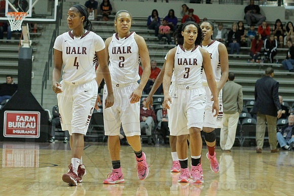 Arkansas State @ UALR Women's Basketball 3-1-2014 (© Justin Manning) JWM_0402