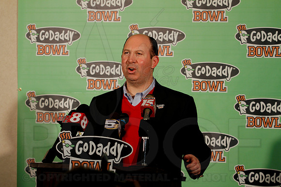 GoDaddy Bowl Press Conference- Team Welcoming Reception (©Justin Manning) JWM_0144