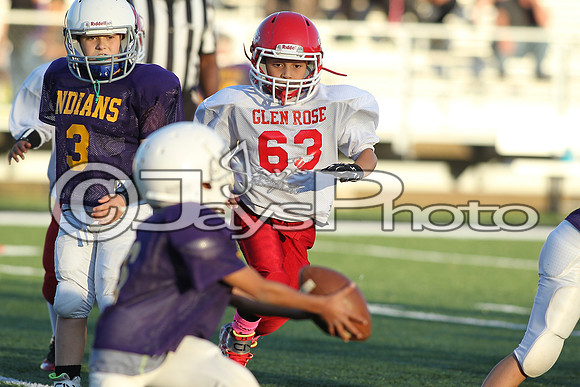 Poyen @ Glen Rose Peewee Football 10-19-2015 (©Justin Manning) JWM_0121