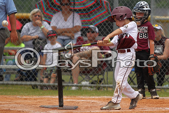 Benton (Cobb) vs. Benton 5-6 year old All-Stars 6-14-2015 (©Justin Manning) JWM_0040
