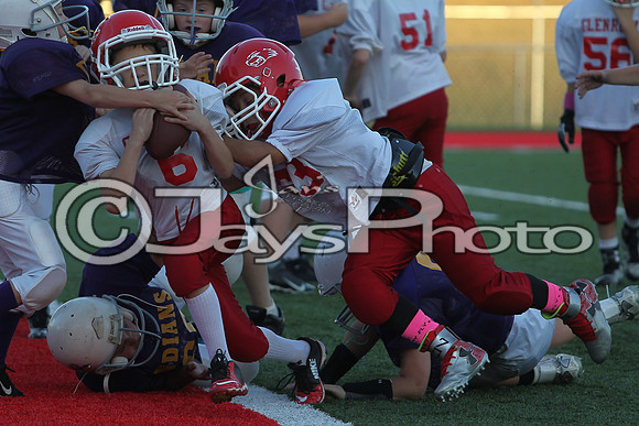 Poyen @ Glen Rose Peewee Football 10-19-2015 (©Justin Manning) JWM_0230