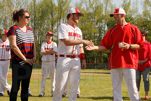 Mayflower @ Glen Rose baseball (Senior Night) 4-22-2014 (© Justin Manning) JWM_0035