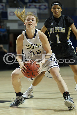 Pulaski Academy vs. Hot Springs 5A Girls State Finals 3-14-2015 (©Justin Manning) JWM_379