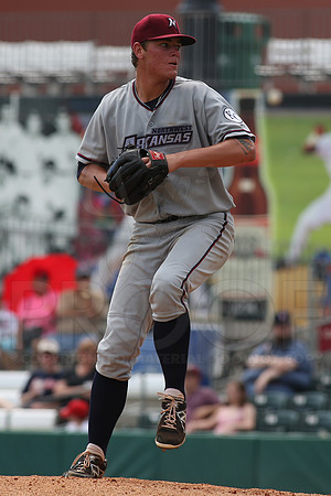 Northwest Arkansas Naturals @ Arkansas Travelers 9-2-13 (© Justin Manning) JWM0140
