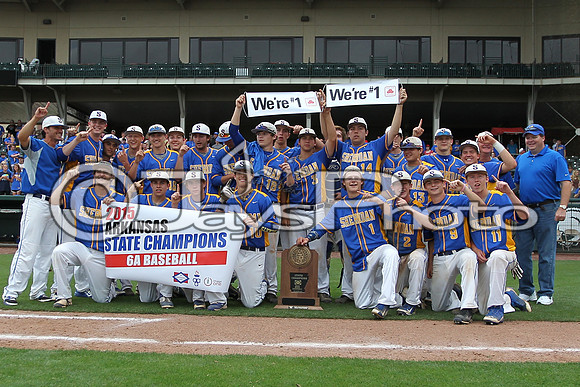 6A State Baseball Finals Benton vs. Sheridan 5-23-2015 (©Justin Manning) JWM_0682