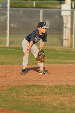 Thunder vs. A's 9-10 year old baseball 4-22-2014 (© Justin Manning) JWM_0079