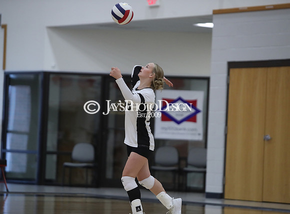 Cossatot River vs. Harding Academy (3A Volleyball South Regional Tournament) 10-22-24_JWM_0244