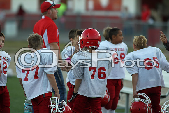 Poyen @ Glen Rose Peewee Football 10-19-2015 (©Justin Manning) JWM_0238