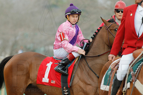 Honeybee Stakes (Grade III) 3-8-2014 (© Justin Manning) JWM_0179
